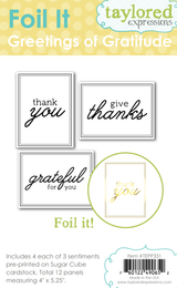 Foil It - Greetings of Gratitude