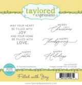 Filled with Joy Stamp Set