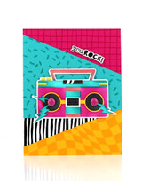 Create-in-Quads - Totally Rad Boombox Die