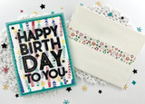 3D Embossing Folder - Birthday Blowout