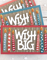 3D Embossing Folder - Birthday Blowout