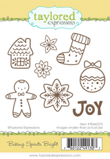 Baking Spirits Bright Stamp Set