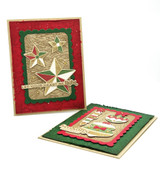 Create-in-Quads - Deck the Halls Stars Cutting Plate Die