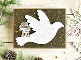 Peaceful Dove Stamp & Stencil Combo