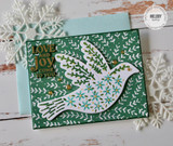 Peaceful Dove Stamp & Stencil Combo
