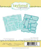 All Together Occasions 3 Stamp & Die Combo