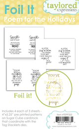 Foil It - Poem for the Holidays