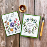 Watercolor Panels - Faithful Flowers