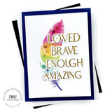 The Thing with Feathers Stamp Set