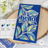 Accented Artistic Branch Die