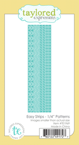 Easy Strips Die - 1/4" Patterns