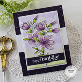 Meadow Cinquefoil Stamp & Die Combo