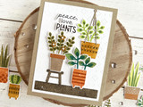 Let it Grow Layering Stencil & Clear Stamp Combo