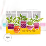 Let it Grow Layering Stencil & Clear Stamp Combo