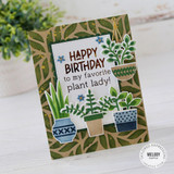 Let it Grow Layering Stencil & Clear Stamp Combo