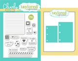 Love Letters Clear Stamp & Die Combo