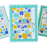 A2 Postage Stamp Stacklets Die Set