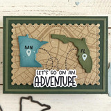 A2 Postage Stamp Stacklets Die Set