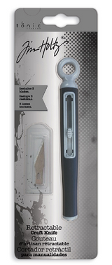 Tim Holtz Retractable Craft Knife - inc. 3 Extra Blades