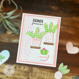 Let it Grow - Valentine Layering Stencil