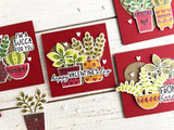Let it Grow - Valentine Layering Stencil