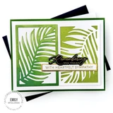 Mini Strips Stamp - Sympathy