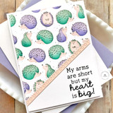 Hedgehugs Stamp & Stencil Combo
