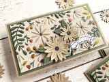 Flower Fields Stamp & Stencil Combo