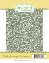 Lush Greenery Background Stamp
