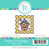 Pretty Postage Stamp - Birdhouse