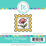 Pretty Postage Stamp - Flower