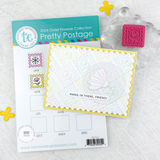 Pretty Postage Stamp - Flower