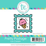 Pretty Postage Stamp - Ice Cream