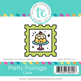 Pretty Postage Stamp - Cake