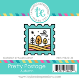 Pretty Postage Stamp - Autumn