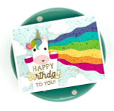 I'm a Hugger - Unicorn Die & Clear Stamp Combo