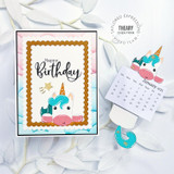 I'm a Hugger - Unicorn Die & Clear Stamp Combo