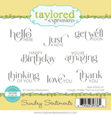 Sundry Sentiments Stamp Set