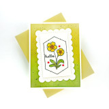 Framed Flowers Stamp Set
