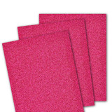 Glitter Cardstock - Hot Pink
