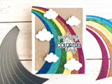 Glitter Cardstock - Teal