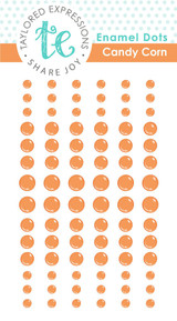 TE Enamel Dots - Candy Corn
