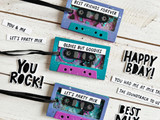 Mini Strips Stamp - Mix Tape