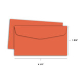 Mini Slim Envelopes - Pumpkin Mini Slim Envelopes - Pumpkin