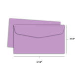 Mini Slim Envelopes - Lavender Glaze Mini Slim Envelopes - Lavender Glaze