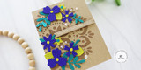 Handmade greeting card with flowers on it and you are simply fabulous sentiment on it.