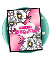 Baroque Bouquet Stamp