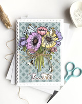 Baroque Bouquet Stamp