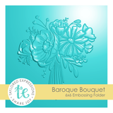 3D Embossing Folder - Baroque Bouquet