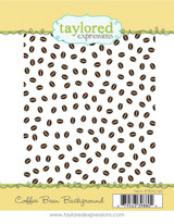 Coffee Bean Background Stamp